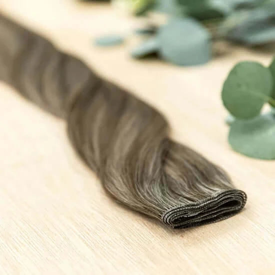 26 INCH CUSTOM HIBER NOW SOLD IN 100 GRAM BUNDLE PACKS WITH 2 WEFTS IN EACH ORDER. CUSTOM ORDERS MAY TAKE 2 WEEKS FOR ORDERING PLUS SHIPPING TO ARRIVE. HIBER WEFTS CAN BE CUSTOM SIZED, CUT, NO RETURN EDGE HAIR AND HAVE A SEAMLESS FINE ROOT BASE. OUR CUSTO