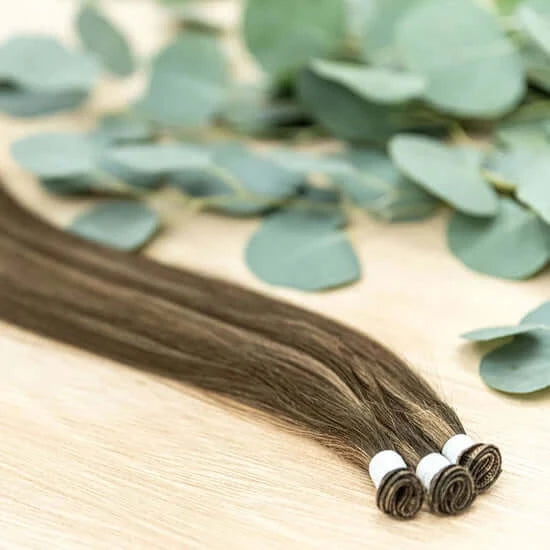 26 INCH CUSTOM HANDTIED NOW SOLD IN 100 GRAM BUNDLE PACKS WITH 5 WEFTS IN EACH ORDER. CUSTOM ORDERS MAY TAKE 2 WEEKS FOR ORDERING PLUS SHIPPING TO ARRIVE. HANDTIED HAIR EXTENSIONS ARE A LUXURY EXTENSION AS THEY ARE THE MOST NATURAL & ORGANICALLY MADE WITH